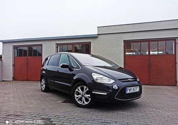 Ford S-Max cena 44900 przebieg: 166200, rok produkcji 2014 z Września małe 407